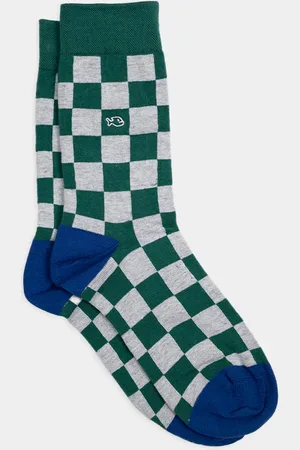 Billybelt Chaussettes en coton peigné Carreaux