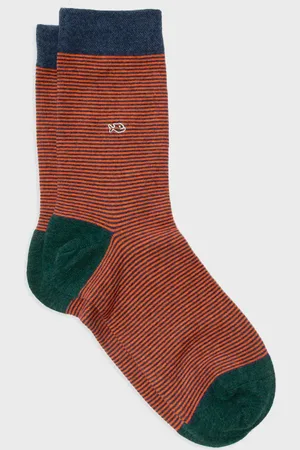 Billybelt Chaussettes en coton peigné Rayées