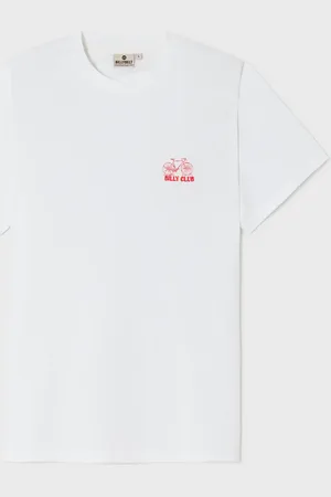 Billybelt T-shirt en 100% coton biologique Billyclub - , broderie vélo