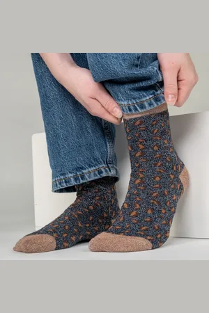 Billybelt Chaussettes en coton peigné Léopard