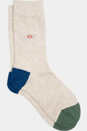 Billybelt Chaussettes en coton peigné Unies - chiné