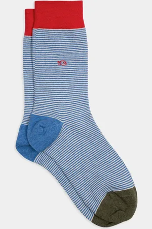 Billybelt Chaussettes en coton peigné Rayées