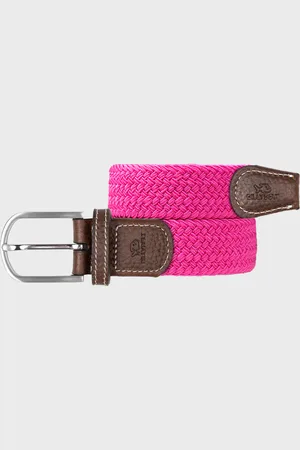 Billybelt Ceinture tressée élastique Rose fuchsia