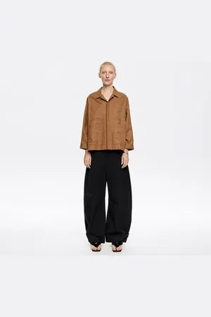Bimba y Lola Veste droite lin