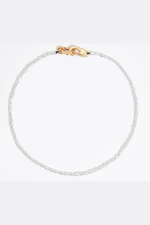 Bimba y Lola Collier perles et cœur avec logo