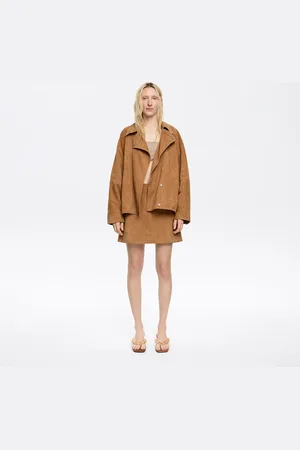 Bimba y Lola Blouson croisé daim