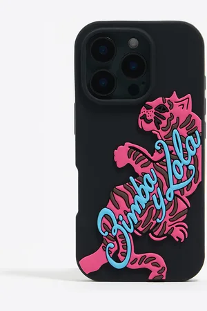 Bimba y Lola Coque iPhone 16 Pro silicone tigre