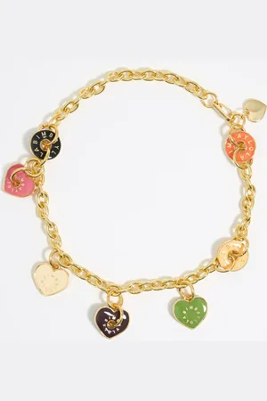 Bimba y Lola Collier logos cœurs multicolore