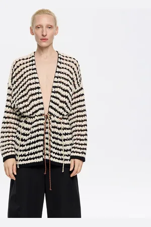 Bimba y Lola Cardigan taille réglable rayures