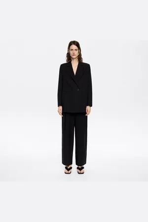Bimba y Lola Veste tailleur croisée noire
