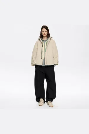 Bimba y Lola Trench coupe trapèze clair pierre