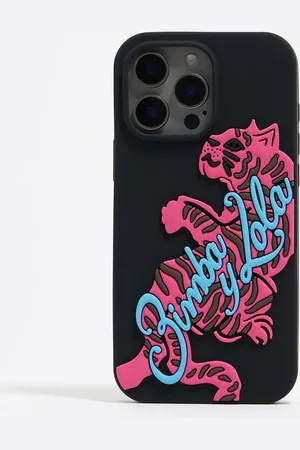 Bimba y Lola Coque iPhone 15 Pro Max silicone tigre