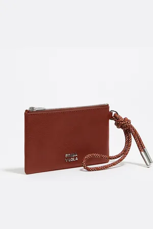 Bimba y Lola Porte-monnaie cuir châtaigne