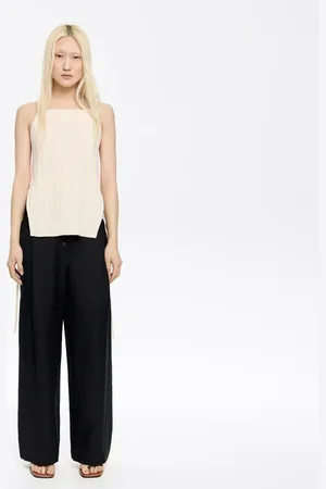 Bimba y Lola Pantalon lin pinces