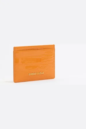 Bimba y Lola Protège-cartes crocodile gravé