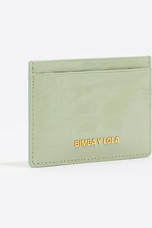 Bimba y Lola Protège-cartes crocodile gravé