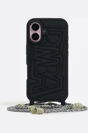 Bimba y Lola Coque iPhone 16 silicone noire