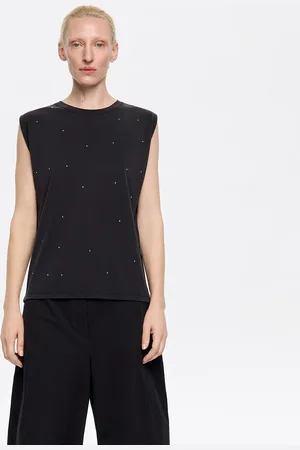 Bimba y Lola T-shirt pierres noir