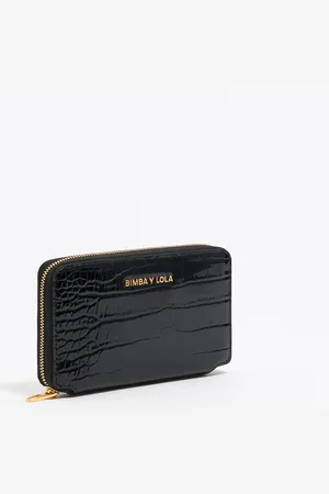 Bimba y Lola Portefeuille horizontal effet crocodile