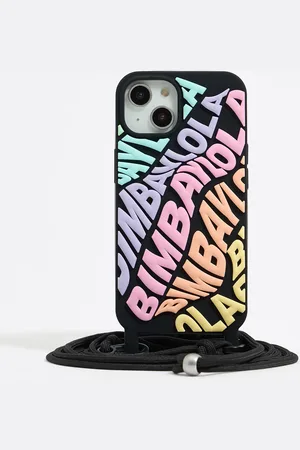 Bimba y Lola Coque iPhone 15 silicone logo multicolore