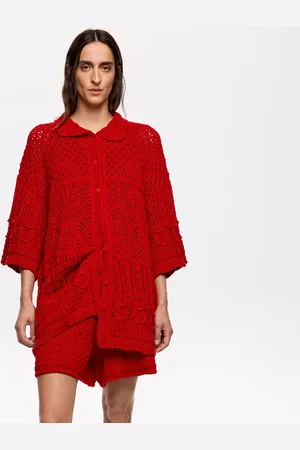 Bimba y Lola Cardigan oversize crochet