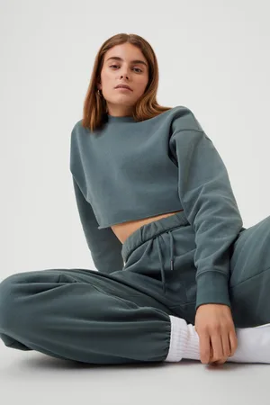 Björn Borg Studio Oversized Cropped Crew