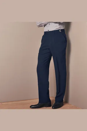 BLANCHEPORTE Pantalon Ville Ceinture Ajustable Par Boucles - Polyester