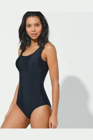 BLANCHEPORTE Maillot De Bain 1 Pièce Spécial Piscine Uni