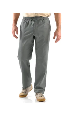 BLANCHEPORTE Pantalon Toile Ceinture Élastiquée