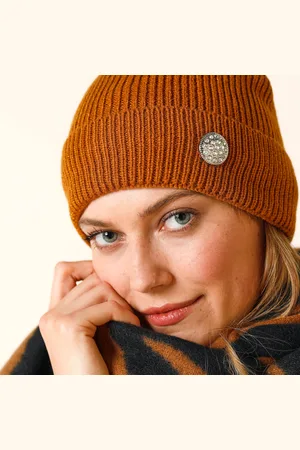 BLANCHEPORTE Bonnet Bouton Bijou