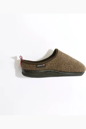 BLANCHEPORTE Mules Homme Airplum®, Semelles Airflex Laine Majoritaire