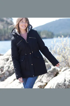 BLANCHEPORTE Parka Déperlante Doublée Maille Polaire