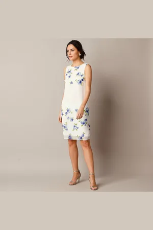 Lora Zellini Robe Courte Sans Manches, Voile Base