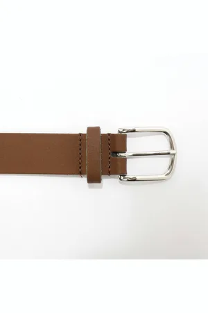BLANCHEPORTE Ceinture En Croûte De Cuir Tannage Végétal