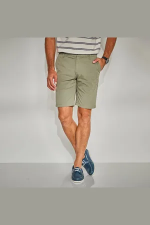 BLANCHEPORTE Bermuda Chino Uni Toile Sergé Stretch Morphologie Classique