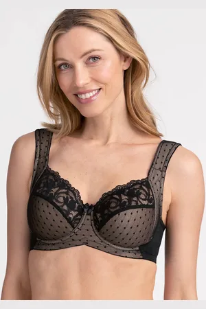 Miss Mary Soutien-gorge Dentelle Et Plumetis - Avec Armatures