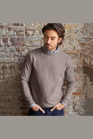 BLANCHEPORTE Pull Col Rond 80% Laine