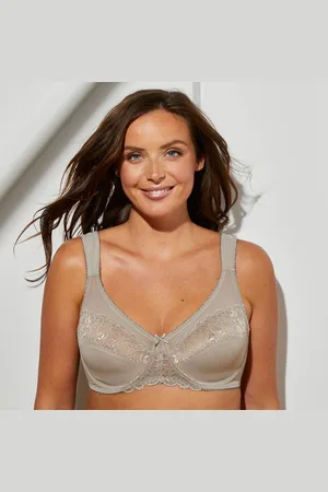 BLANCHEPORTE Soutien-gorge Minimiseur Dentelle Tulle - Avec Armatures