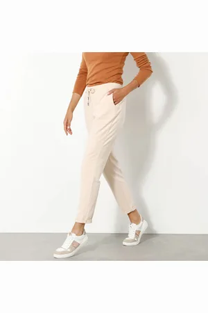 BLANCHEPORTE Pantalon Jogpant Ceinture Élastiquée Molleton
