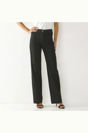 BLANCHEPORTE Jean Coupe Large Taille Haute, Grande Stature