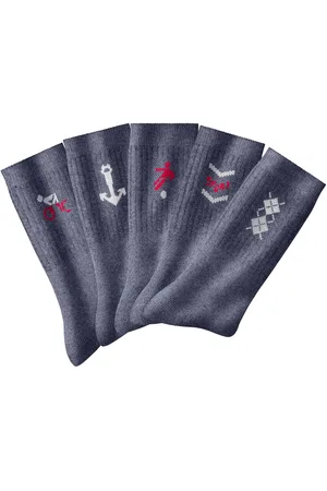 BLANCHEPORTE Mi-chaussettes Motifs Sport - Lot De 10 Paires