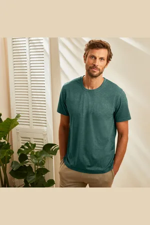 BLANCHEPORTE T-shirt Col Rond Manches Courtes - Lot De 3