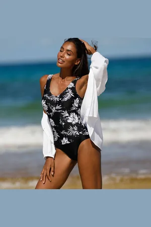 BLANCHEPORTE Maillot De Bain 1 Pièce Imprimé Tabika - Effet Tankini