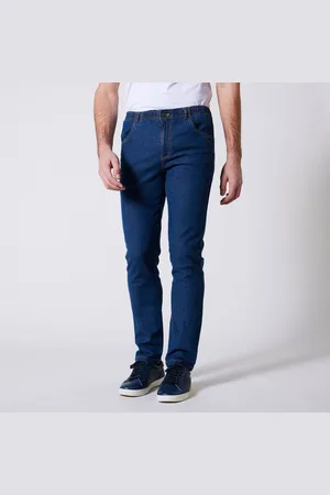 BLANCHEPORTE Jean Droit Stretch Élastiqué - Entrej. 72 Cm
