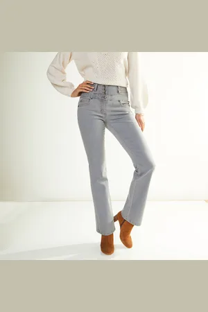 BLANCHEPORTE Jean Boocut Taille Haute - Petite Stature