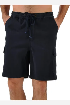 BLANCHEPORTE Bermuda Cargo Gabardine Élastiqué