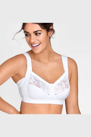 Miss Mary Soutien-gorge Coton Et Dentelle - Sans Armatures