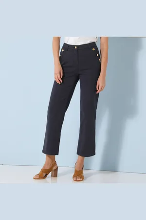 BLANCHEPORTE Pantalon Coupe Droite 7/8ème