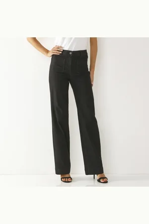 BLANCHEPORTE Jean Coupe Large Taille Haute, Stature Moyenne