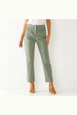 BLANCHEPORTE Pantalon 7/8ème Gainant, Taille Haute
